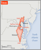 Area comparison map