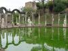 Another view of Canopus, sanctuary of the god Serapis, at Hadrian&apos;s Villa in Tivoli. 