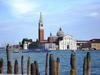 The Basilica of San Giorgio Maggiore (St. George the Great) on the eponymous island in Venice.
