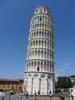 The Campanile (Bell Tower) of the Duomo (Cathedral) in Pisa also goes by the name of the Leaning Tower of Pisa. Construction on the tower began in 1173. The bell tower began to lean five years after construction began because of weak subsoil and poor foundation. The lean has been stabilized at 4 degrees. The tower is 55.9 m (183.3 ft) high.