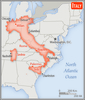 Area comparison map
