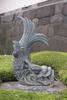 A roof finial of watari-yagura in Tokyo.