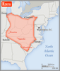 Area comparison map
