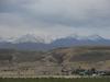 The Tien Shan Mountains as seen from Bishkek.