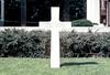 The grave of General George S. Patton at the head of his Third Army troops in the Luxembourg American Cemetery and Memorial in Hamm.