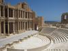The amazingly well-preserved Roman theater at Sabratha was restored by archaeologists in the 1920s and 1930s.