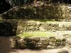 Excavated Maya walls at Chacchoben. 