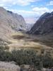 Valley in the Andes Mountains.