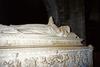 The tomb of Vasco de Gama in the Jeronimos Monastery in Belem, Lisbon.