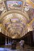 The library at El Escorial, the Royal Monastery of San Lorenzo El Real, contains many priceless manuscripts, as well as artwork by Titian, El Greco, Valazquez, and many others. 