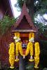 A spirit house in Bangkok.
