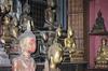 Antiquities on sale at a marketplace in Bangkok.