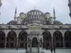 The Sultan Ahmed Mosque (also known as the Blue Mosque) in Istanbul is the national mosque of Turkey.