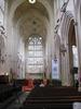 Fan vaulting over the nave at Bath Abbey, Bath, England. 