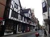 Many of the timber-framed buildings in York have been restored and converted to restaurants, shops, or boutiques.