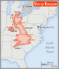 Area comparison map