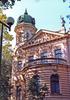 The ornate Neo-Baroque decorations of the National Museum in Lviv.