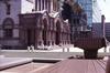 The facade of Trinity Church in Boston Massachusetts vividly displays many details of the Richardsonian Romanesque style.