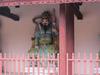 A figure at the Thien Mu Pagoda in the city of Hue.