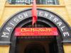 Entrance to the Maison Centrale or Central Prison in Hanoi. Built by the French beginning in 1886, it was used to imprison Vietnamese political prisoners and later by the Vietnamese to hold mostly US pilots during the Vietnamese War. It was referred to sarcastically as the &quot;Hanoi Hilton&quot; by US POWs and later in the US press. The prison was torn down in the mid-1990s and only the Gate House remains.
