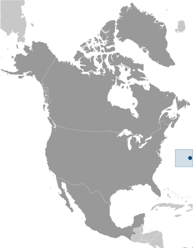 Locator Map for Bermuda