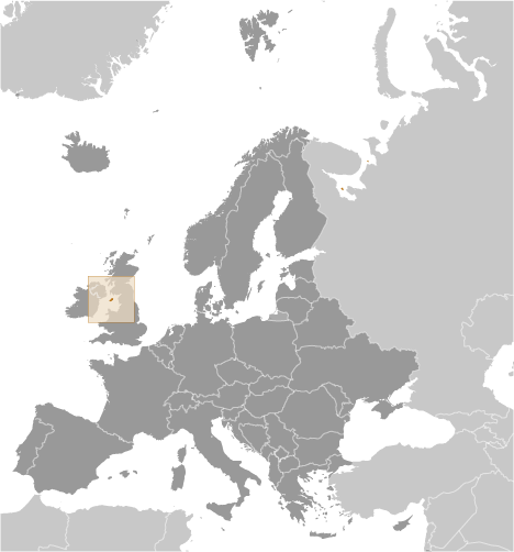Locator Map for Isle of Man