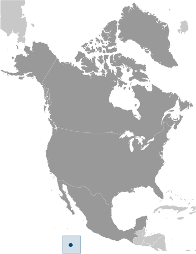 Locator Map for Clipperton Island