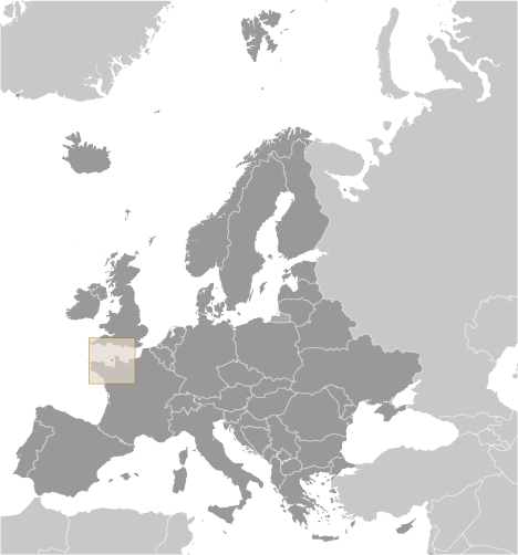 Locator Map for Jersey