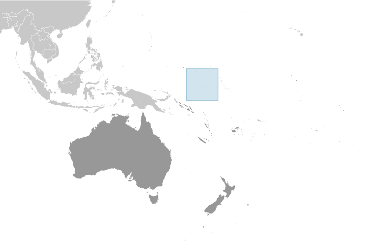 Locator Map for Nauru