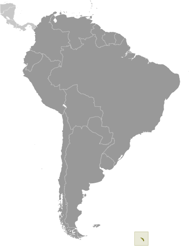 Locator Map for South Georgia and South Sandwich Islands