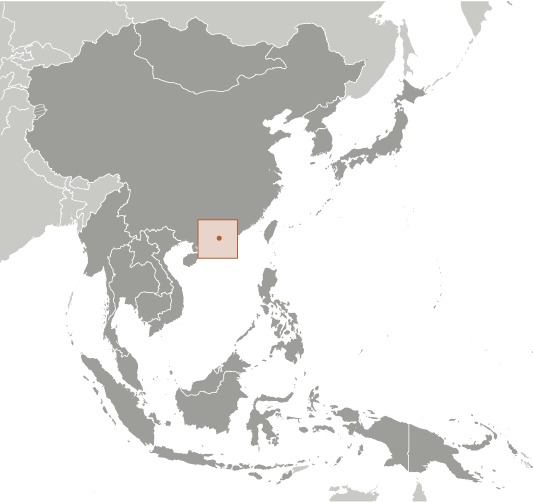 Macau Locator Map